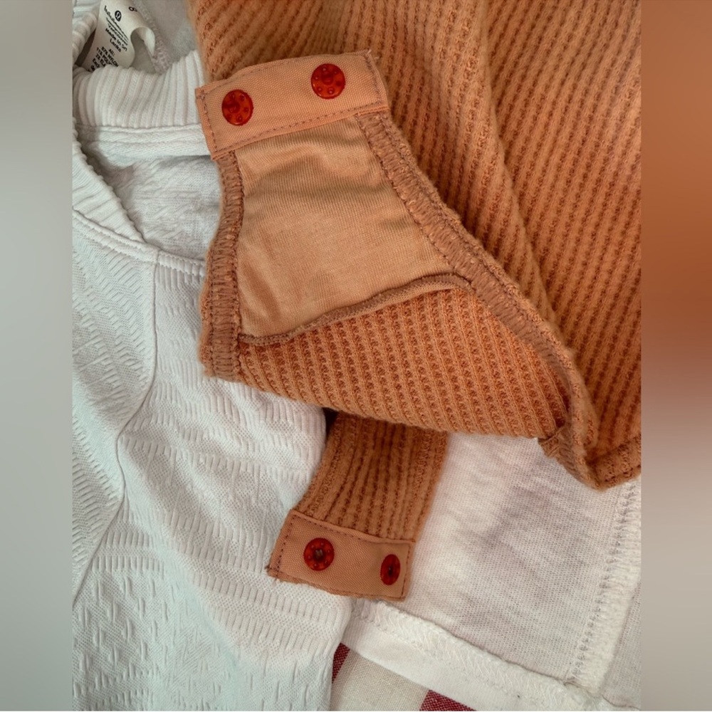 Free People Intimately FP Autumn Cozy Bodysuit In Toasted Size: XL NWOT - Picture 7 of 9